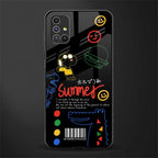 summer motivation glass case for samsung galaxy m31s image
