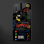 summer motivation glass case for vivo u20 image