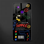 summer motivation glass case for realme 5 image