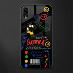summer motivation glass case for samsung galaxy m10s image