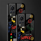summer motivation glass case for vivo x60 pro image-2