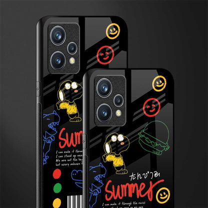 summer motivation glass case for realme 9 pro plus 5g image-2