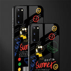 summer motivation glass case for samsung galaxy s20 image-2