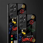 summer motivation glass case for samsung galaxy s22 ultra 5g image-2