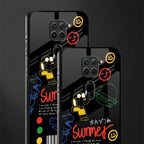 summer motivation glass case for redmi note 9 image-2