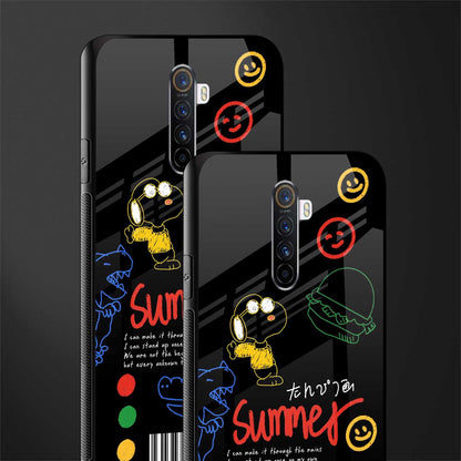 summer motivation glass case for realme x2 pro image-2