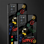 summer motivation glass case for realme 7i image-2