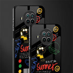 summer motivation glass case for mi 10i image-2