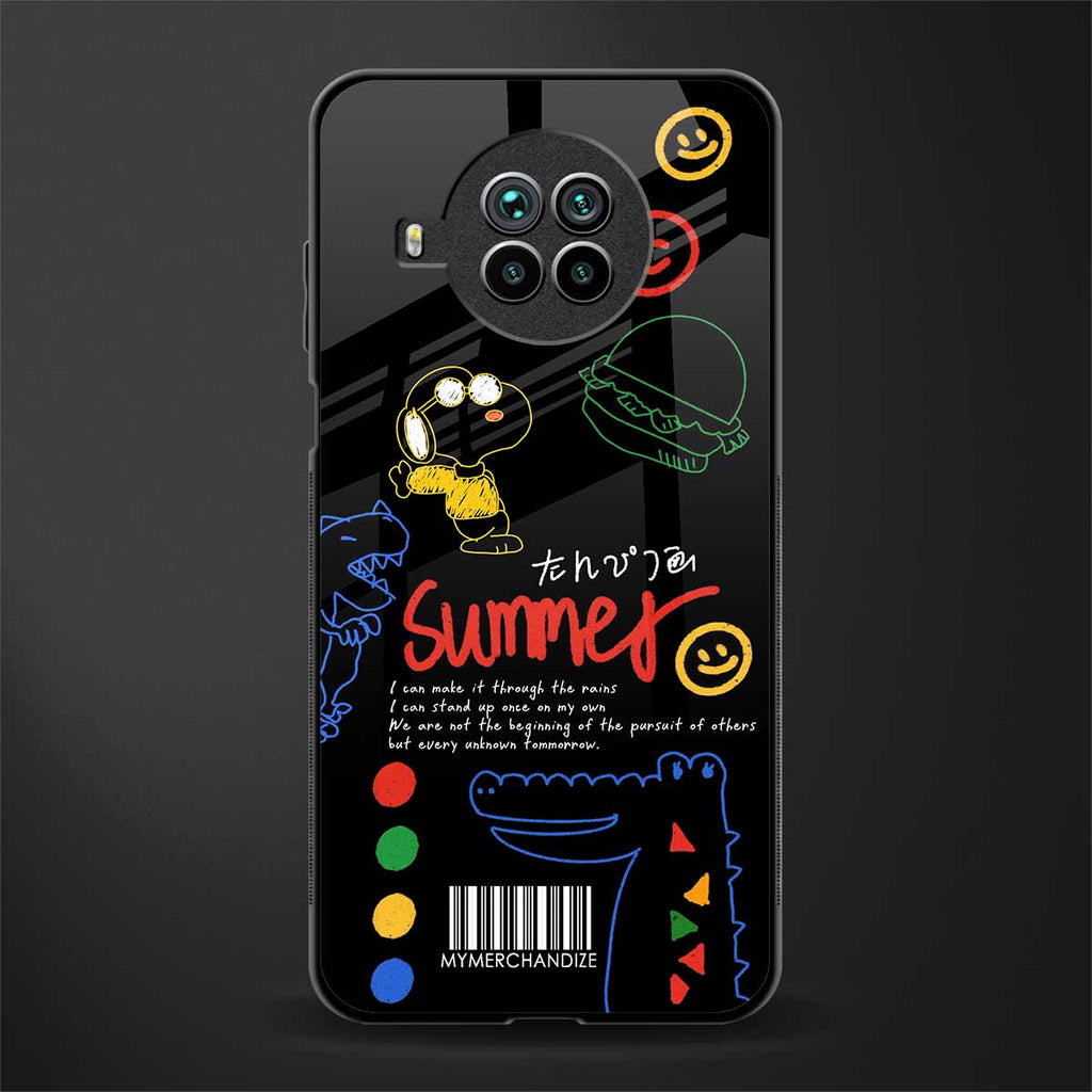 summer motivation glass case for mi 10i image