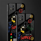 summer motivation glass case for redmi 9 image-2
