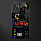 summer motivation glass case for redmi note 10s image