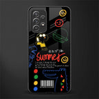 summer motivation glass case for samsung galaxy a72 image