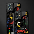 summer motivation glass case for iphone 12 image-2
