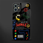 summer motivation glass case for iphone 12 image