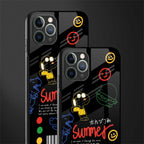 summer motivation glass case for iphone 11 pro max image-2