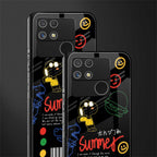 summer motivation back phone cover | glass case for realme narzo 50a