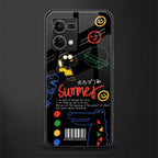 summer motivation back phone cover | glass case for oppo f21 pro 4g