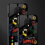 summer motivation glass case for oneplus 7t image-2