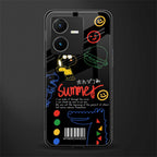 summer motivation back phone cover | glass case for vivo y22