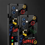 summer motivation back phone cover | glass case for oneplus 9