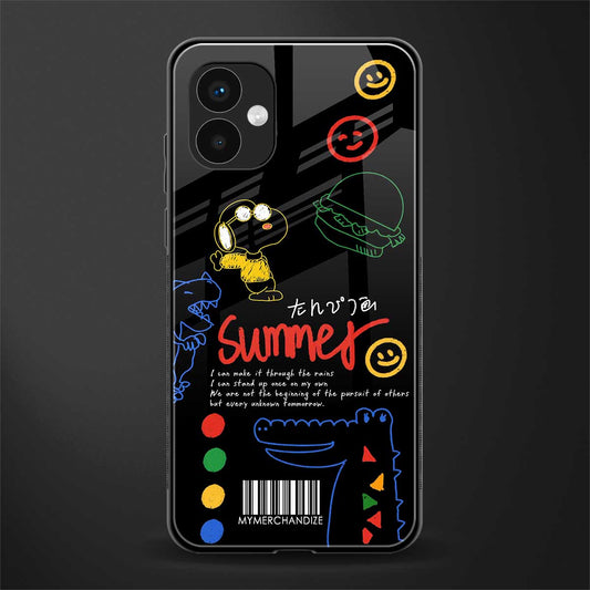 summer motivation back phone cover | glass case for samsung galaxy a04