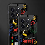 summer motivation back phone cover | glass case for oneplus 11r