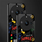 summer motivation back phone cover | glass case for realme 11 pro 5g