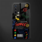 summer motivation back phone cover | glass case for oppo a74 4g
