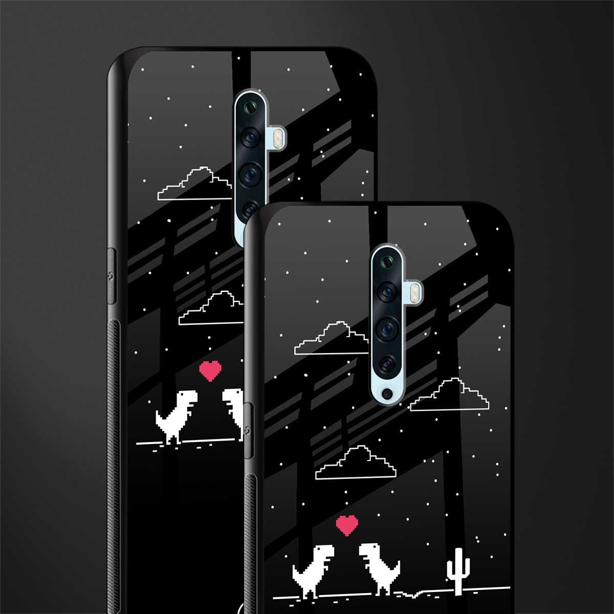 t-rex glass case for oppo reno 2z image-2