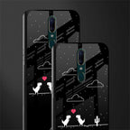 t-rex glass case for oppo a9 image-2