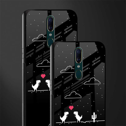 t-rex glass case for oppo a9 image-2