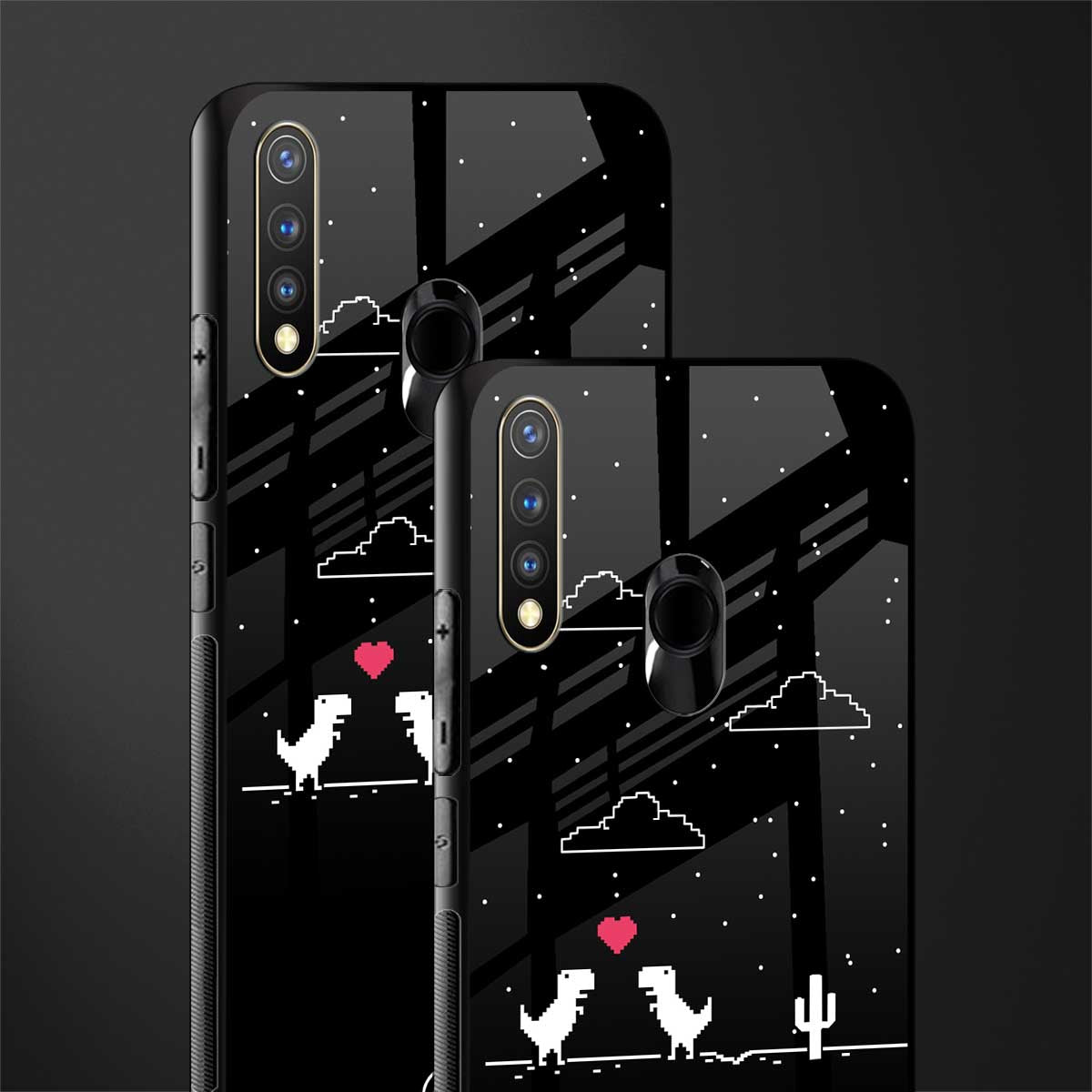 t-rex glass case for vivo y19 image-2