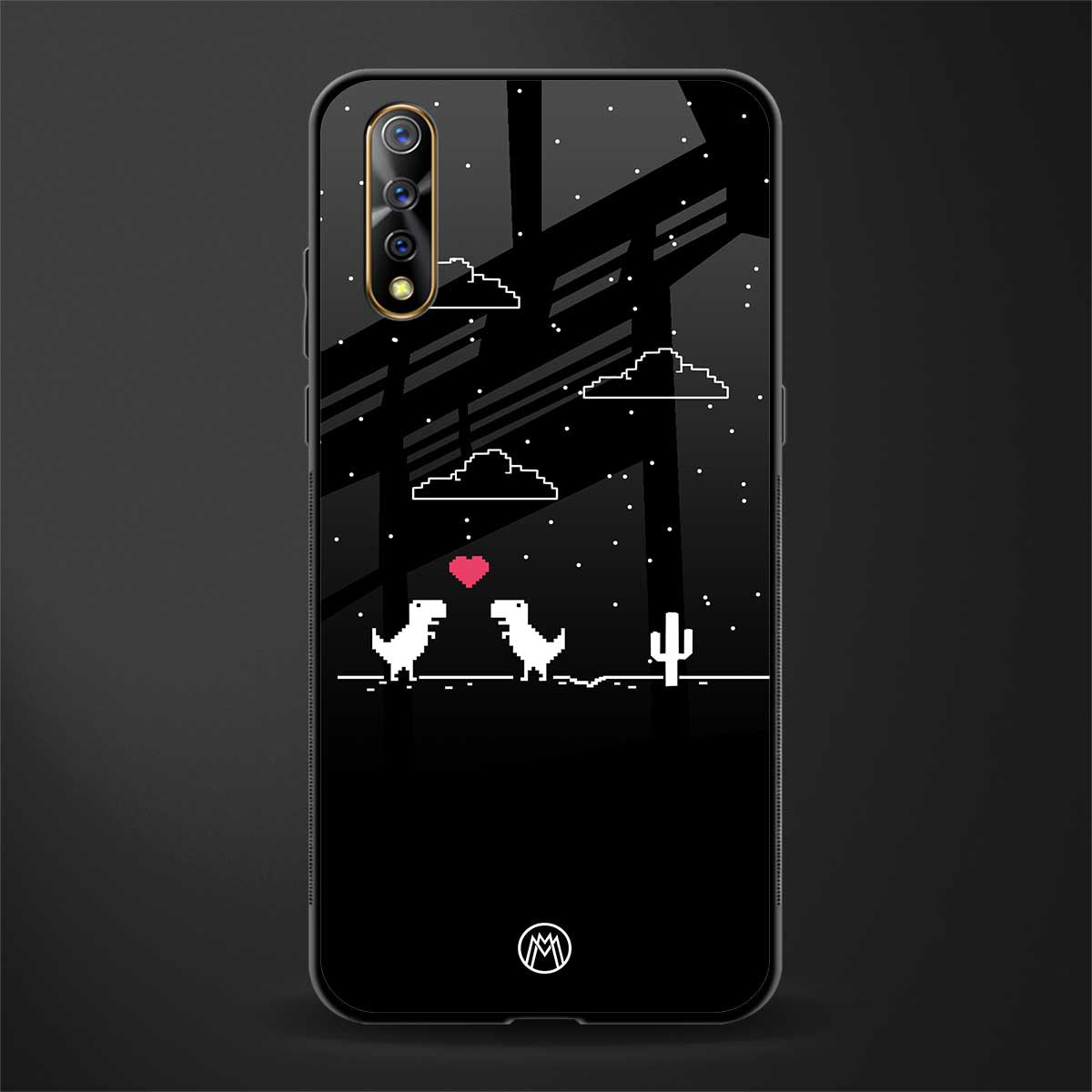 t-rex glass case for vivo s1 image