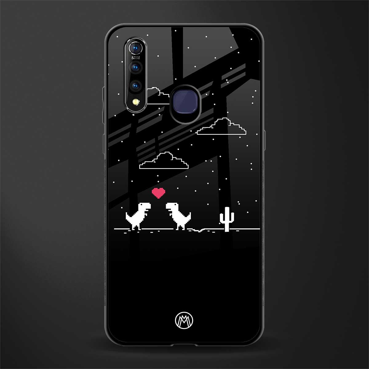 t-rex glass case for vivo z1 pro image