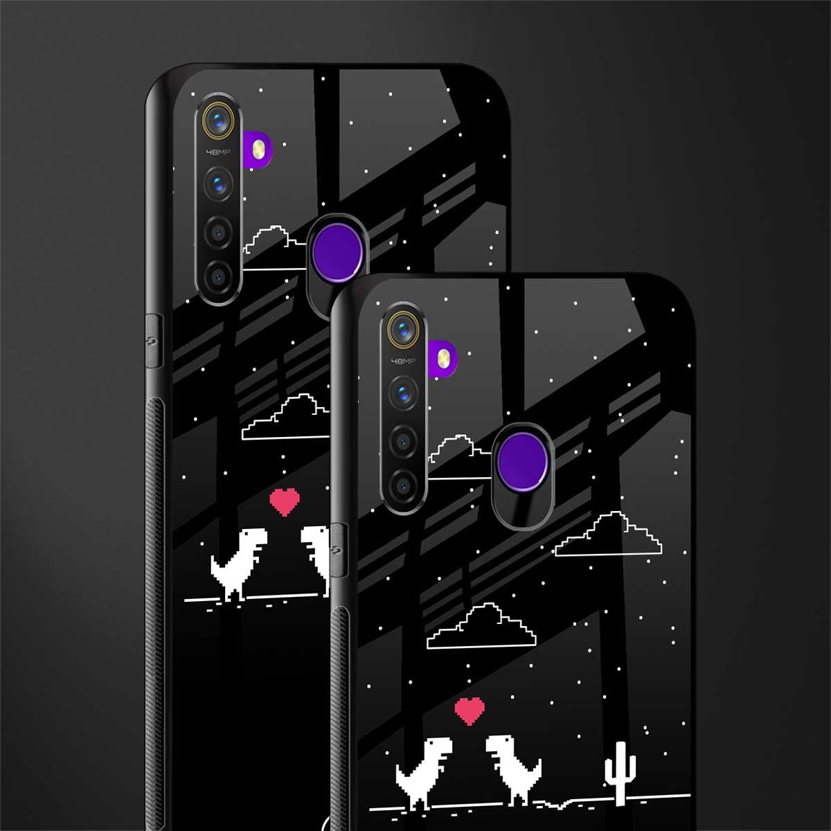 t-rex glass case for realme 5 image-2