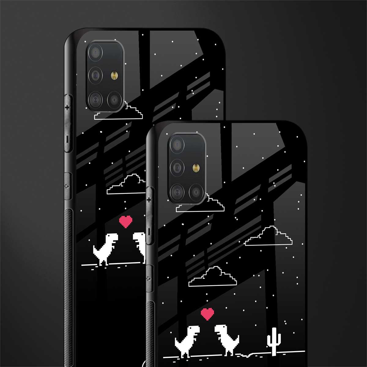 t-rex glass case for samsung galaxy a51 image-2