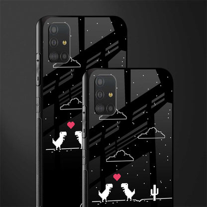 t-rex glass case for samsung galaxy a51 image-2