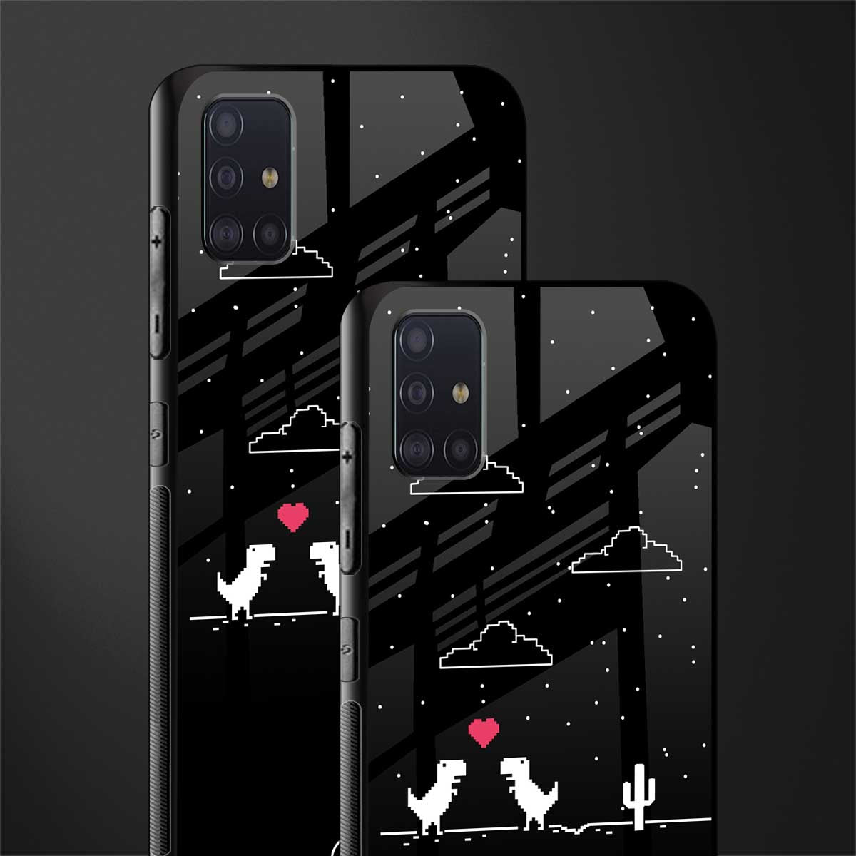 t-rex glass case for samsung galaxy a71 image-2