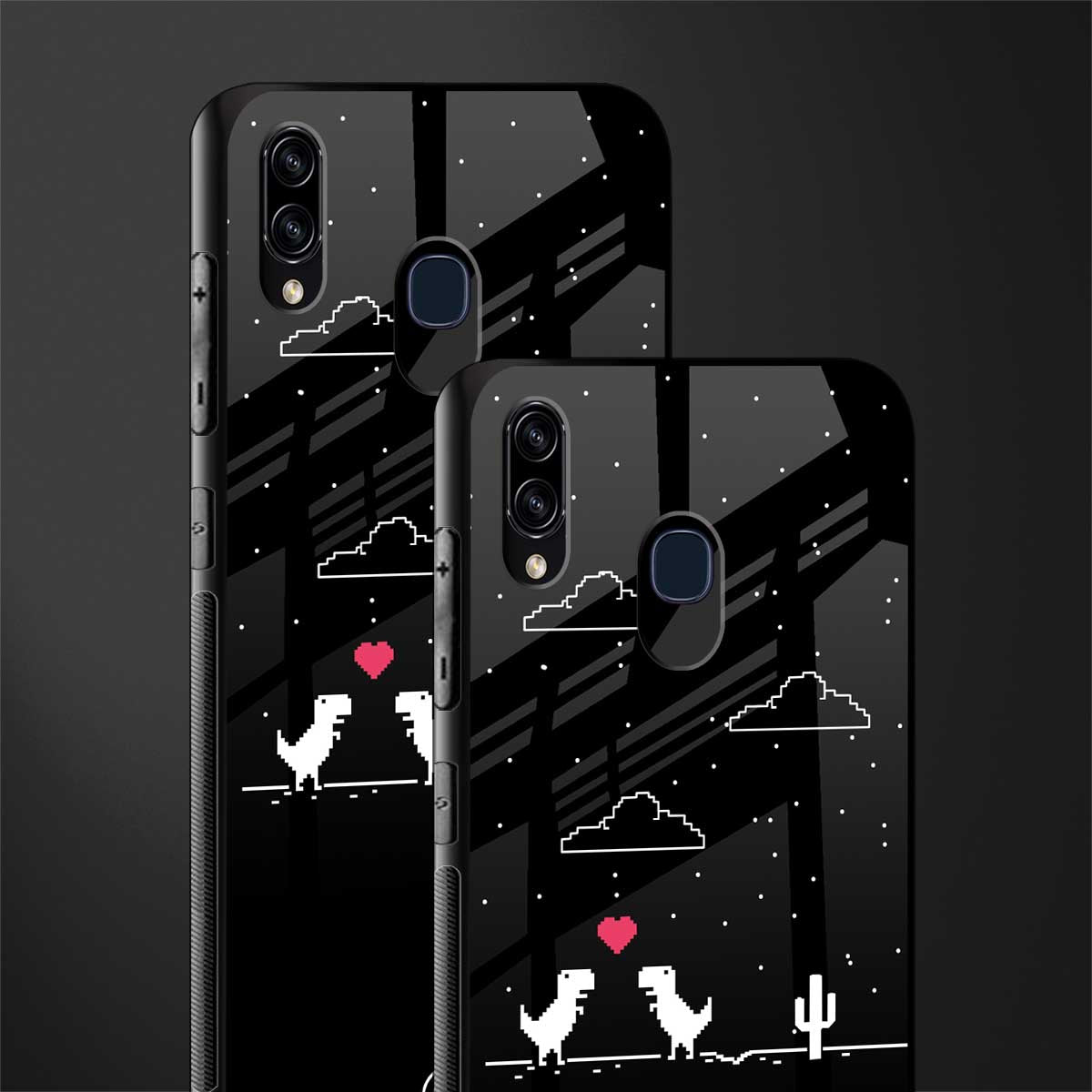 t-rex glass case for samsung galaxy a30 image-2