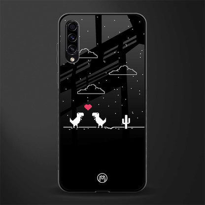 t-rex glass case for samsung galaxy a70 image