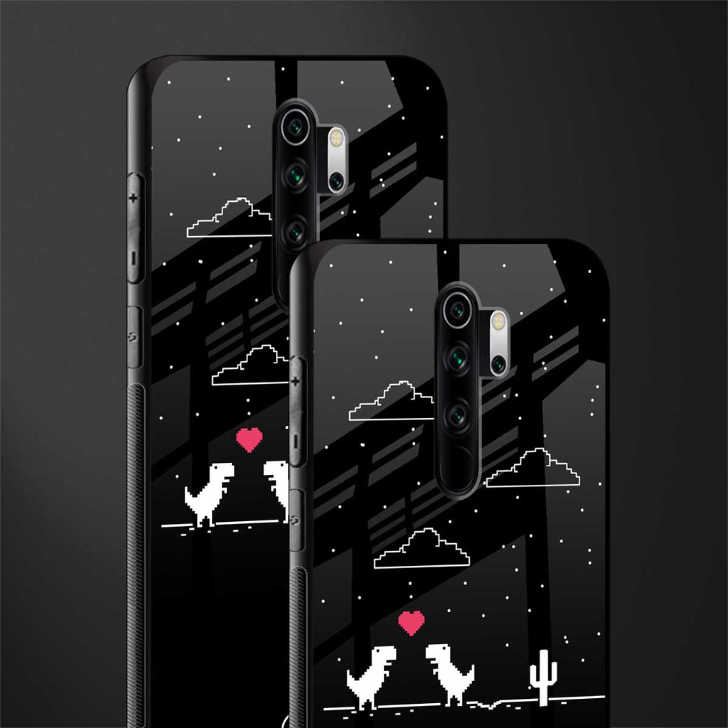 t-rex glass case for redmi note 8 pro image-2