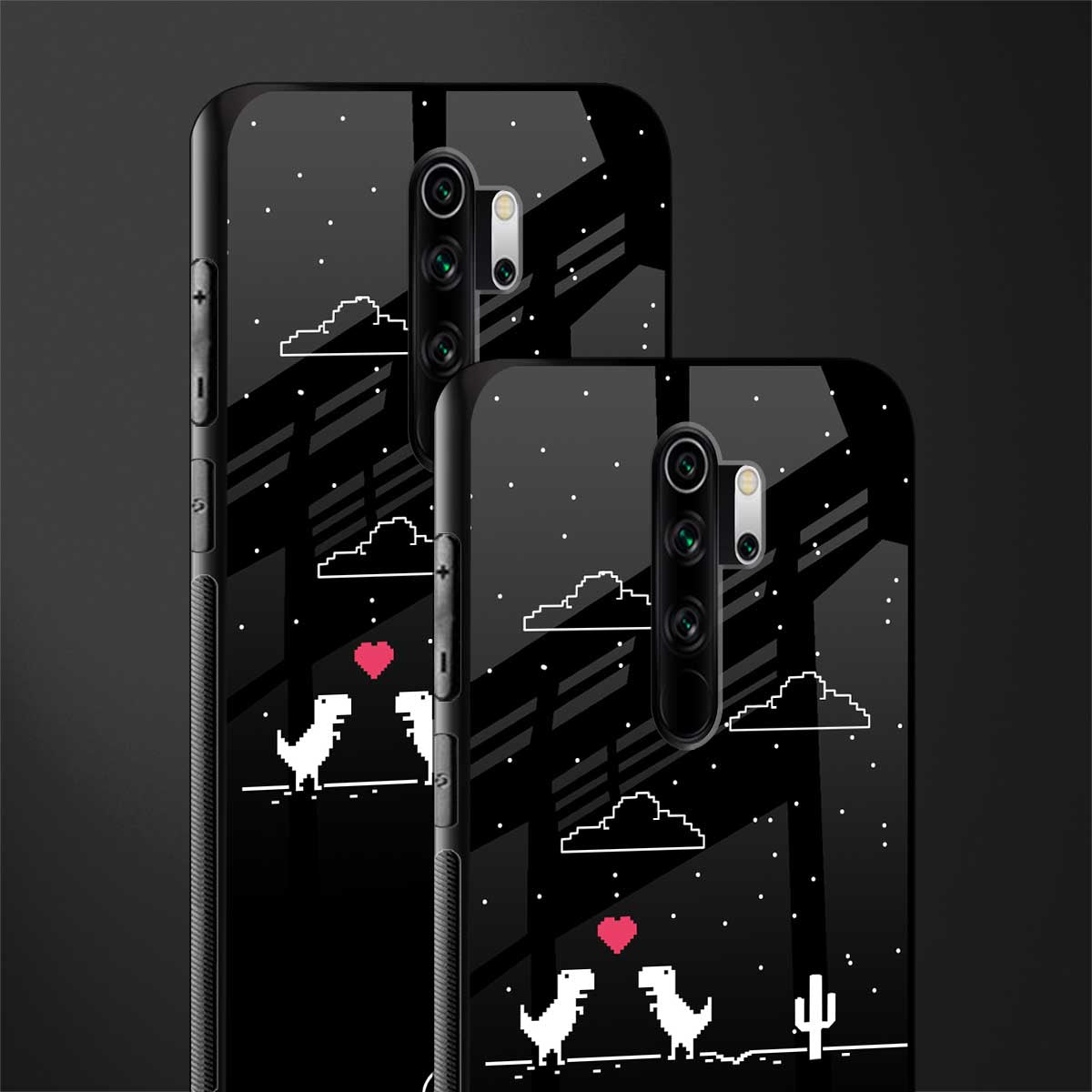 t-rex glass case for redmi note 8 pro image-2