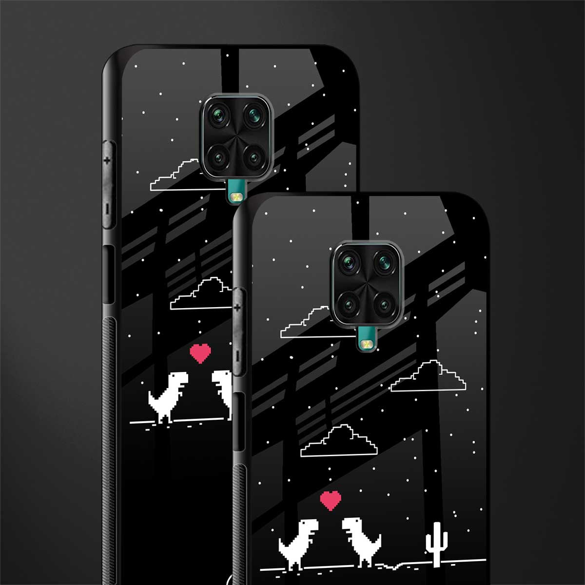 t-rex glass case for redmi note 9 pro max image-2