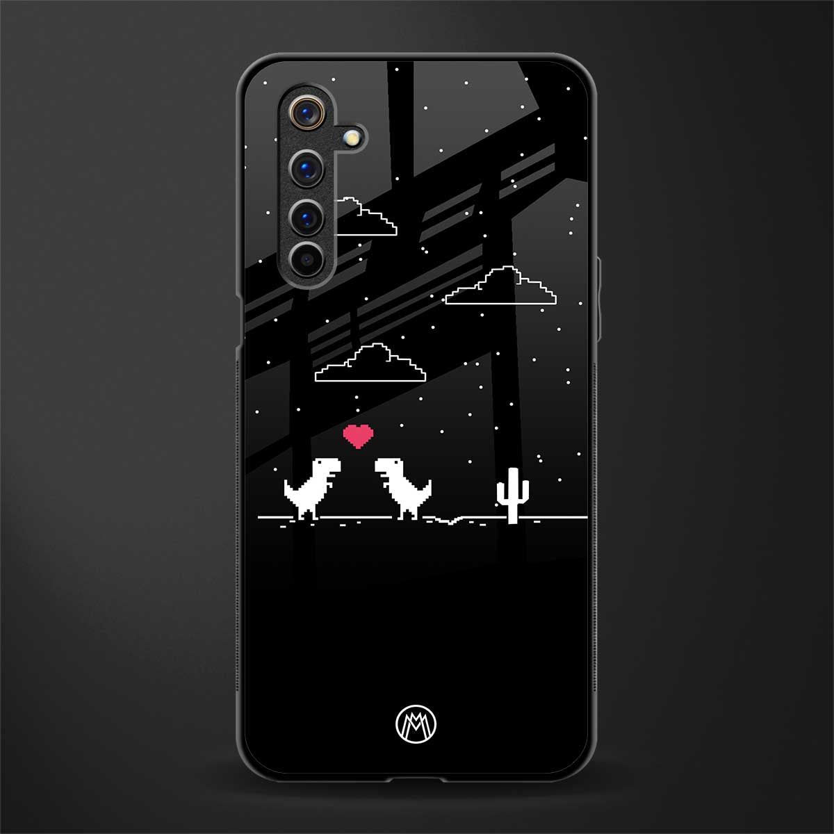 t-rex glass case for realme 6i image