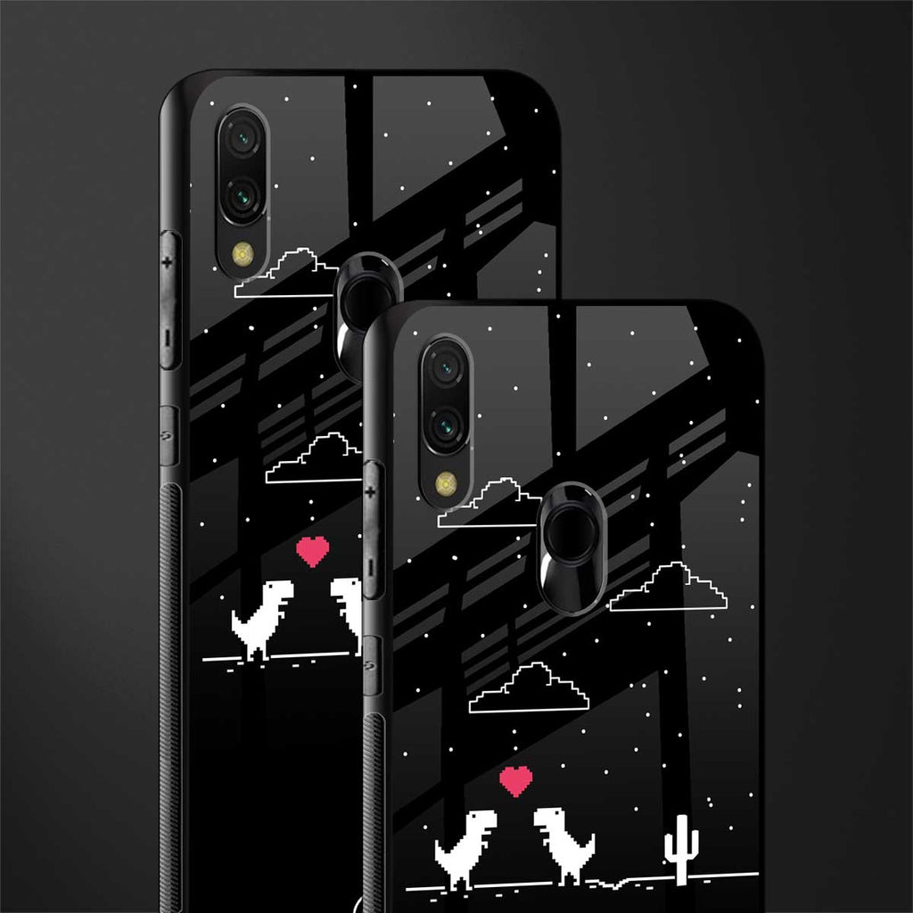 t-rex glass case for redmi note 7 pro image-2