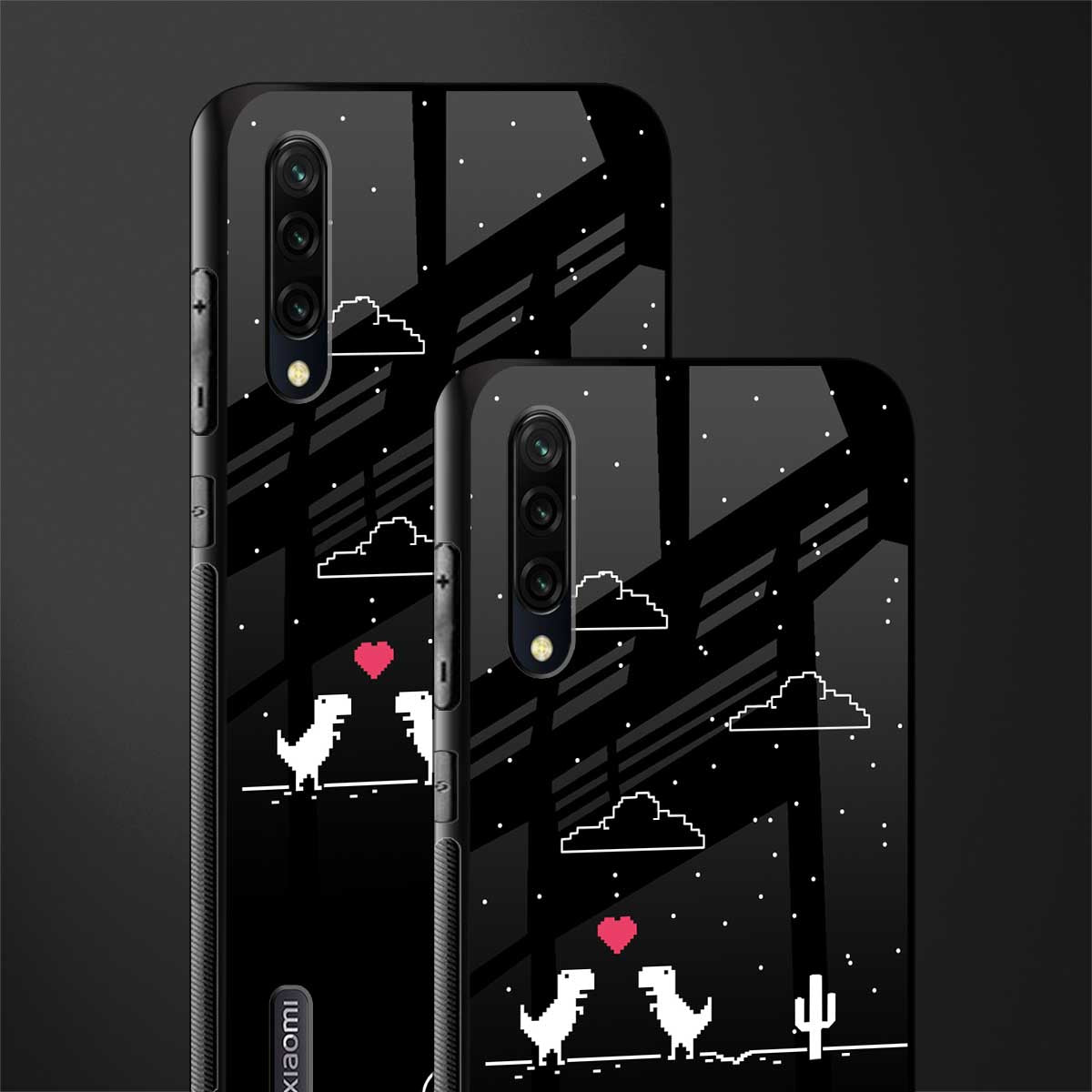 t-rex glass case for mi a3 redmi a3 image-2
