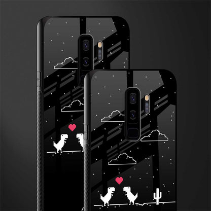 t-rex glass case for samsung galaxy s9 plus image-2