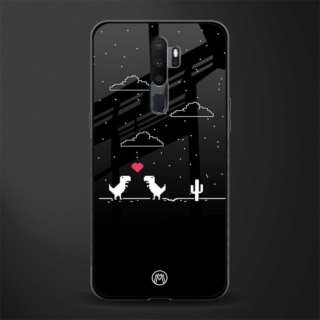 t-rex glass case for oppo a9 2020 image