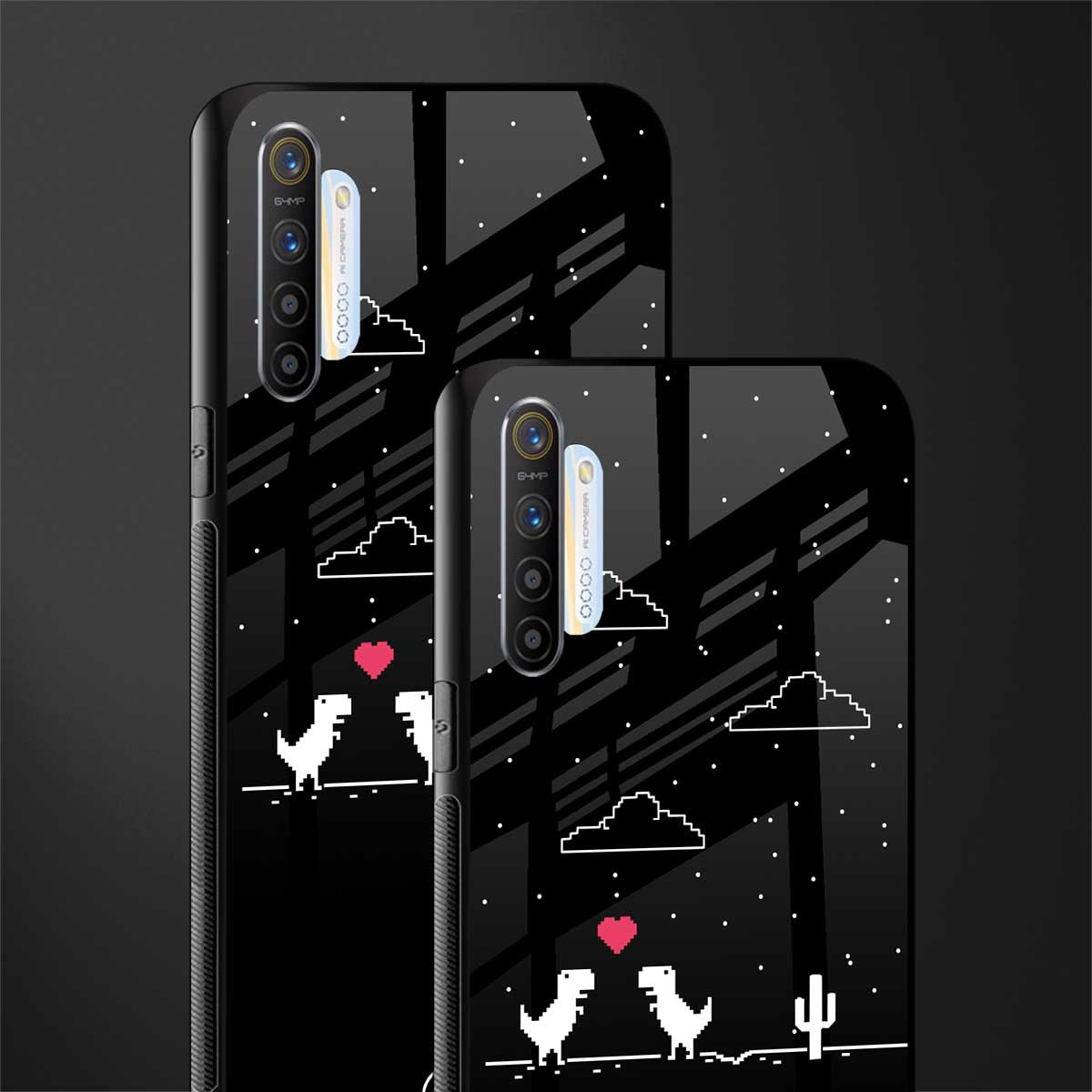 t-rex glass case for realme x2 image-2