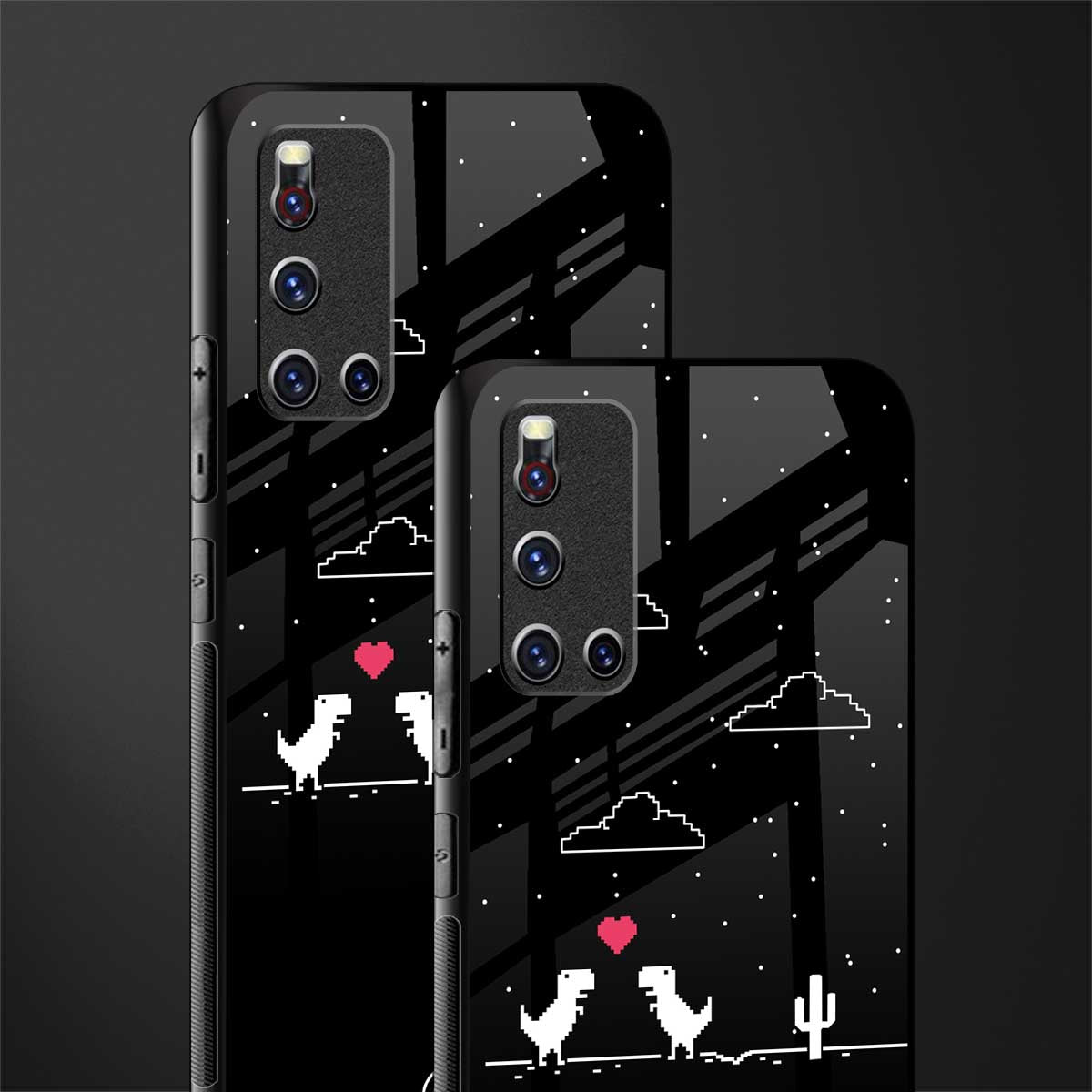 t-rex glass case for vivo v19 image-2